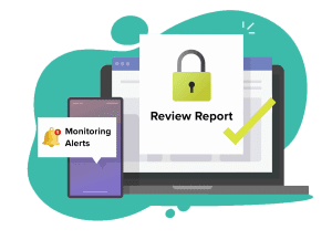 credit report monitoring image icon